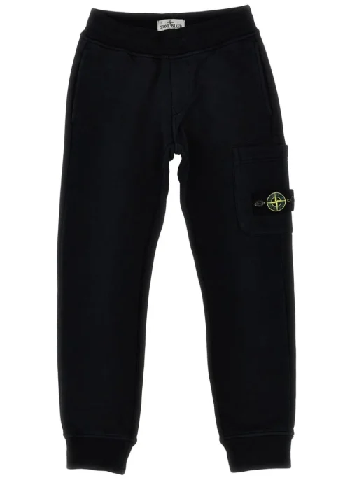 Kids/BOY STONE ISLAND KIDS Stone Island JuniorJoggers with logo