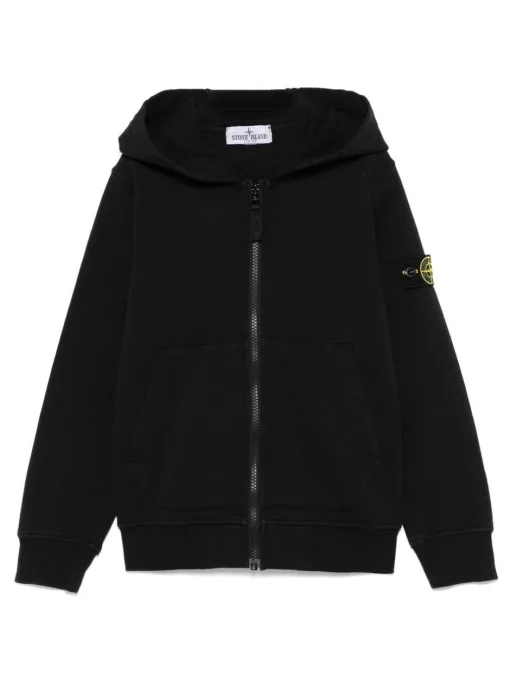 Kids/BOY STONE ISLAND KIDS Stone Island JuniorSweatshirt with Compass application