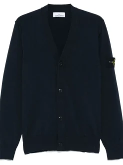 STONE ISLAND Organic cotton cardigan