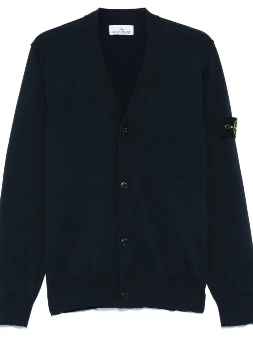 STONE ISLAND Organic cotton cardigan