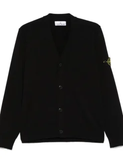 STONE ISLAND Organic cotton cardigan