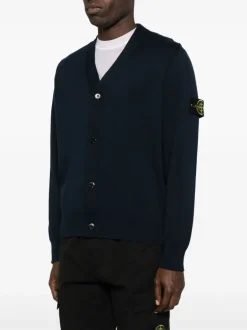 STONE ISLAND Organic cotton cardigan