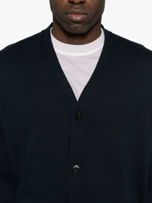 STONE ISLAND Organic cotton cardigan