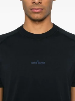 STONE ISLAND Organic cotton jersey T-shirt