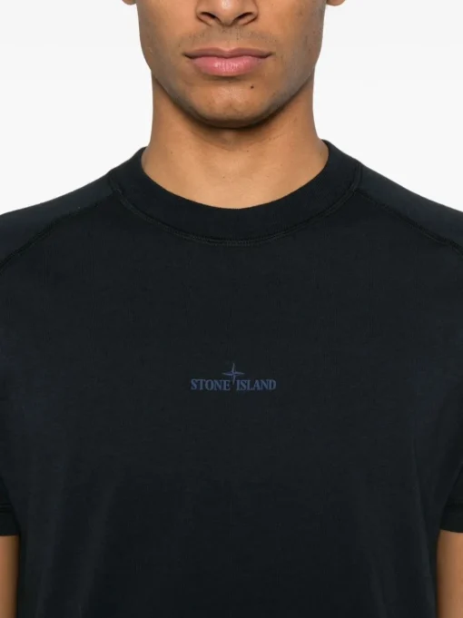STONE ISLAND Organic cotton jersey T-shirt