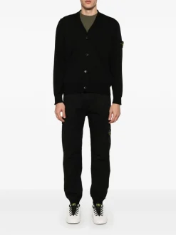 STONE ISLAND Organic cotton cardigan