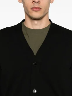 STONE ISLAND Organic cotton cardigan