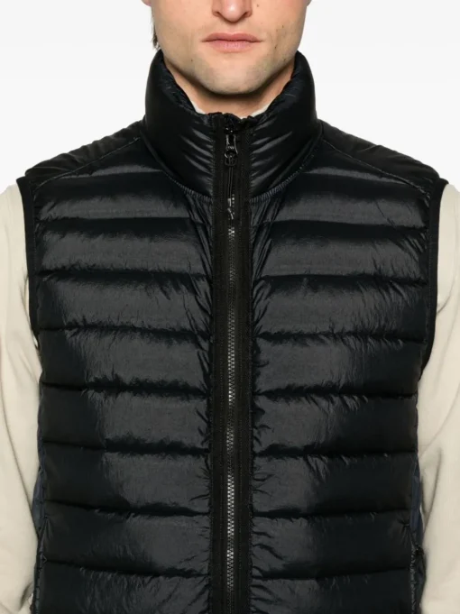 STONE ISLAND Padded vest with patch