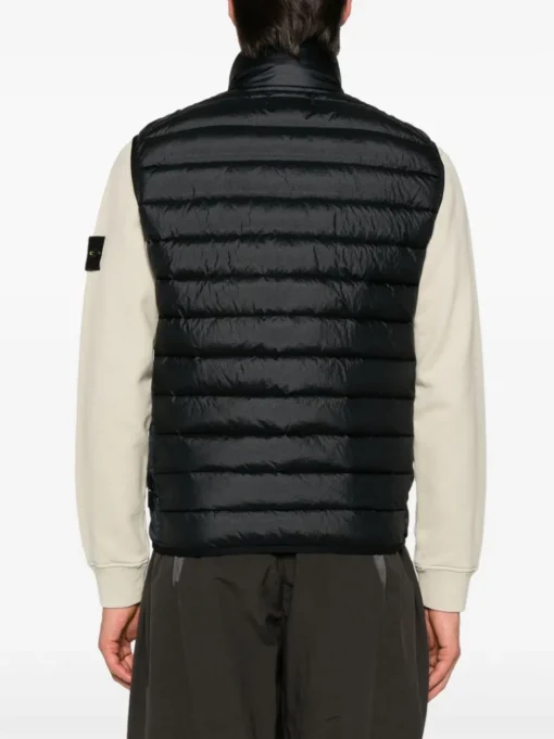 STONE ISLAND Padded vest with patch