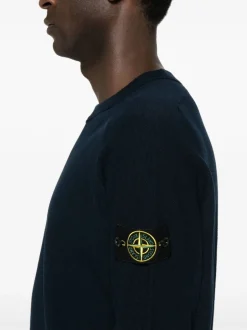 STONE ISLAND Piqué sweatshirt