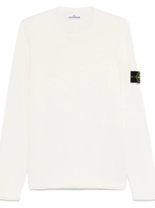 STONE ISLAND Sweater with Compass application