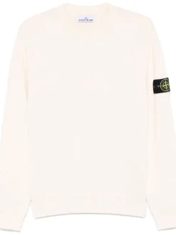 STONE ISLAND Sweatshirt with Compass application