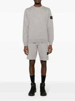 STONE ISLAND Sweatshirt with Compass application