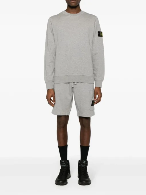 STONE ISLAND Sweatshirt with Compass application