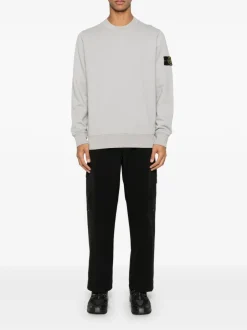 STONE ISLAND Sweatshirt with Compass application