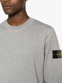 STONE ISLAND Sweatshirt with Compass application