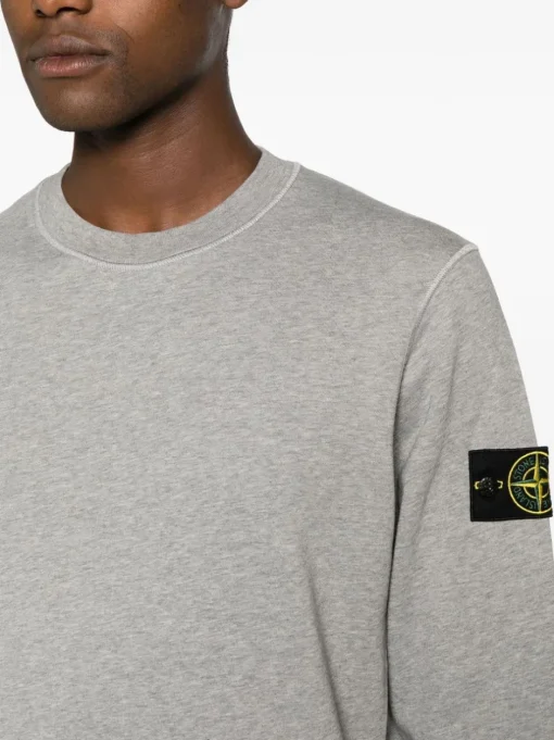 STONE ISLAND Sweatshirt with Compass application