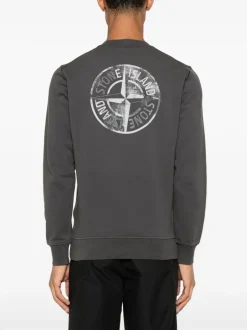 STONE ISLAND Sweatshirt with print