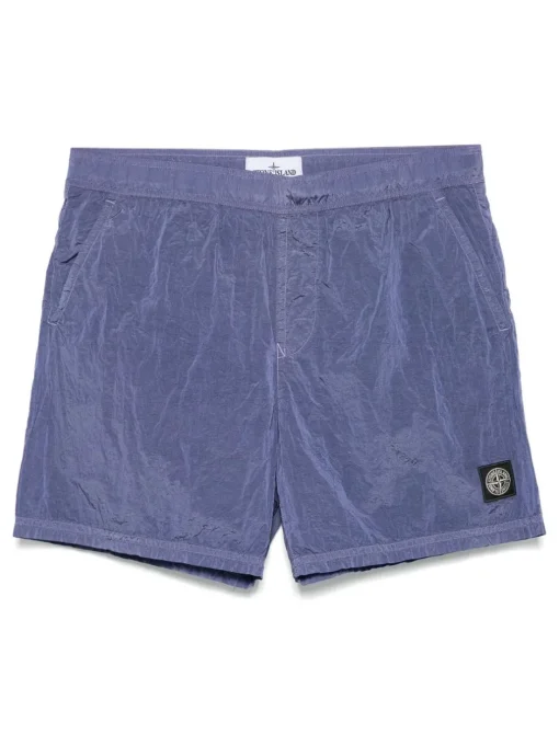 STONE ISLAND Swimsuit with Compass motif