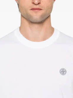 STONE ISLAND T-shirt with Compass motif