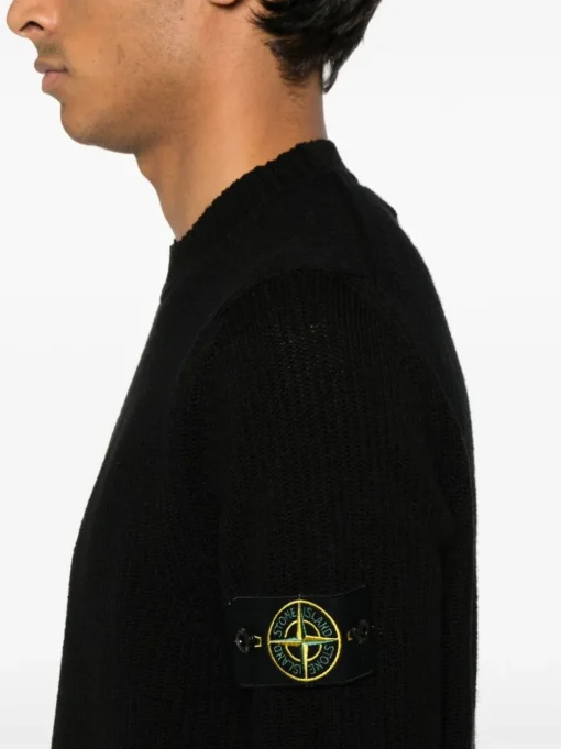 STONE ISLAND T-shirt with compass emblem