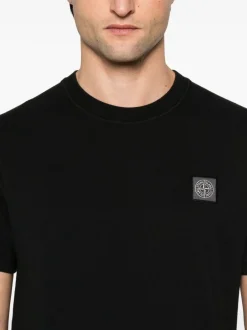 STONE ISLAND T-shirt with Compass motif