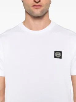 STONE ISLAND T-shirt with Compass motif