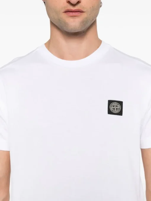 STONE ISLAND T-shirt with Compass motif