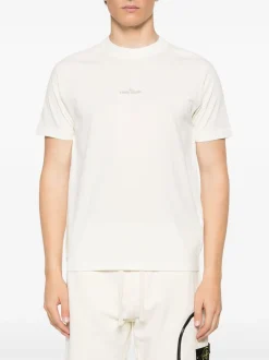 STONE ISLAND T-shirt with logo