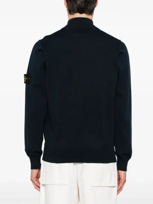 STONE ISLAND Sweater with Compass application