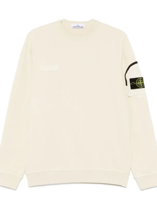 STONE ISLAND Sweatshirt with Compass application