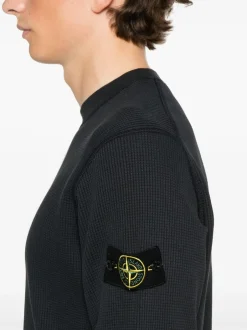STONE ISLAND Sweatshirt with Compass application