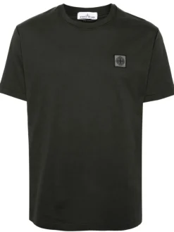 STONE ISLAND T-shirt with Compass application