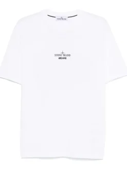 STONE ISLAND T-shirt with logo