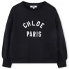 Kids CHLOE KIDS Sweatshirt with embroidery