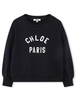 Kids CHLOE KIDS Sweatshirt with embroidery