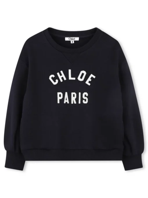 Kids CHLOE KIDS Sweatshirt with embroidery