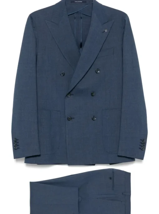 TAGLIATORE 0205 Tagliatore chambray dress