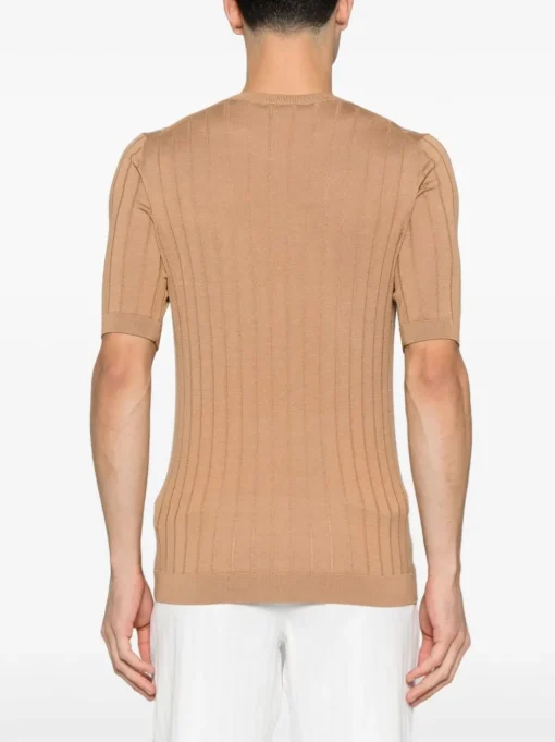 TAGLIATORE 0205 Tagliatore Ribbed T-shirt