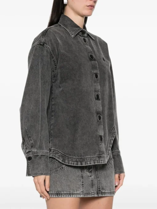 THE ATTICO Shirt with embroidery