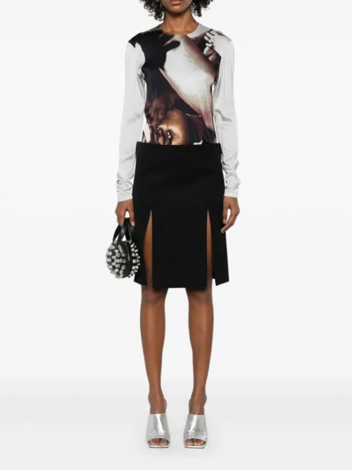 THE ATTICO Midi skirt
