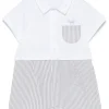 Kids/BOY IL GUFO The Owl Striped onesie