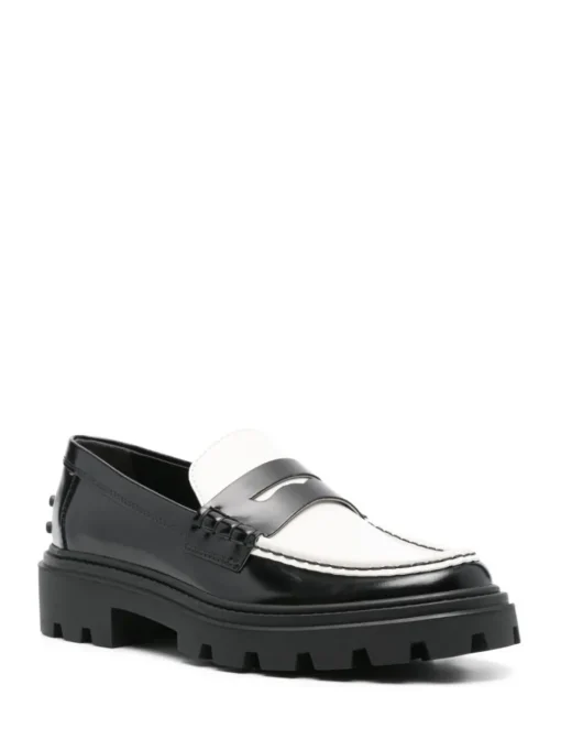 TOD'S Tods Two-tone moccasins