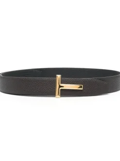 TOM FORD Belt with T-plate