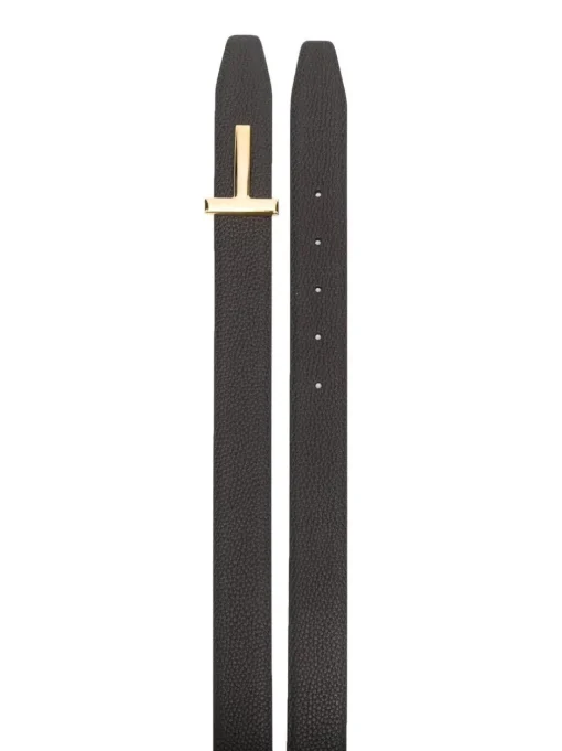 TOM FORD Belt with T-plate