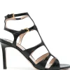 TOM FORD 95mm crocodile effect sandals