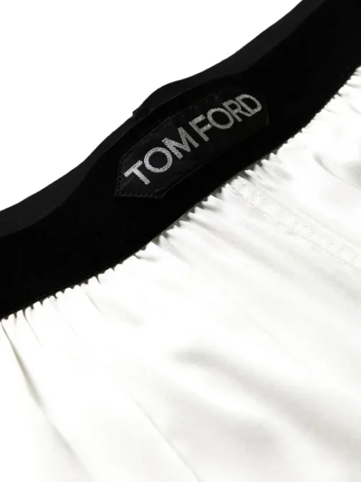 TOM FORD Pajama trousers with velvet trim