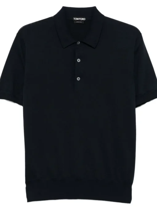 TOM FORD Polo shirt with logo embroidery
