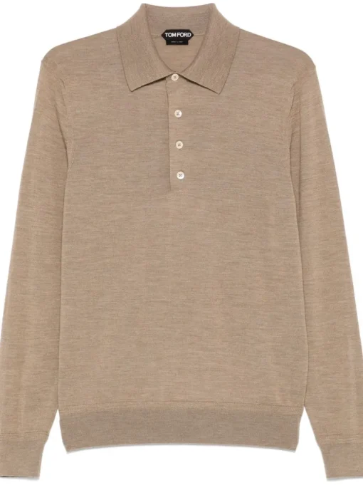TOM FORD Wool polo shirt