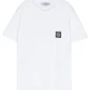 Kids/BOY STONE ISLAND KIDS T-shirt con applicazione Compass